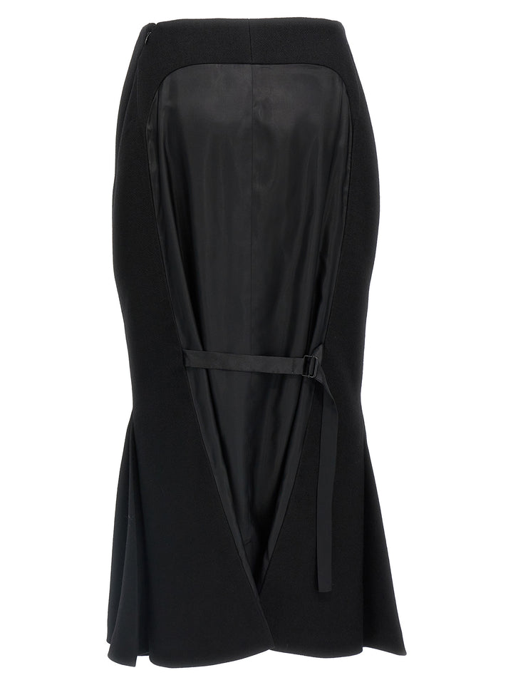 Prada Stuoia Old Gonne - Nero | b9e3a496748b8a6b02c1e20e17e9be8a577dc60e