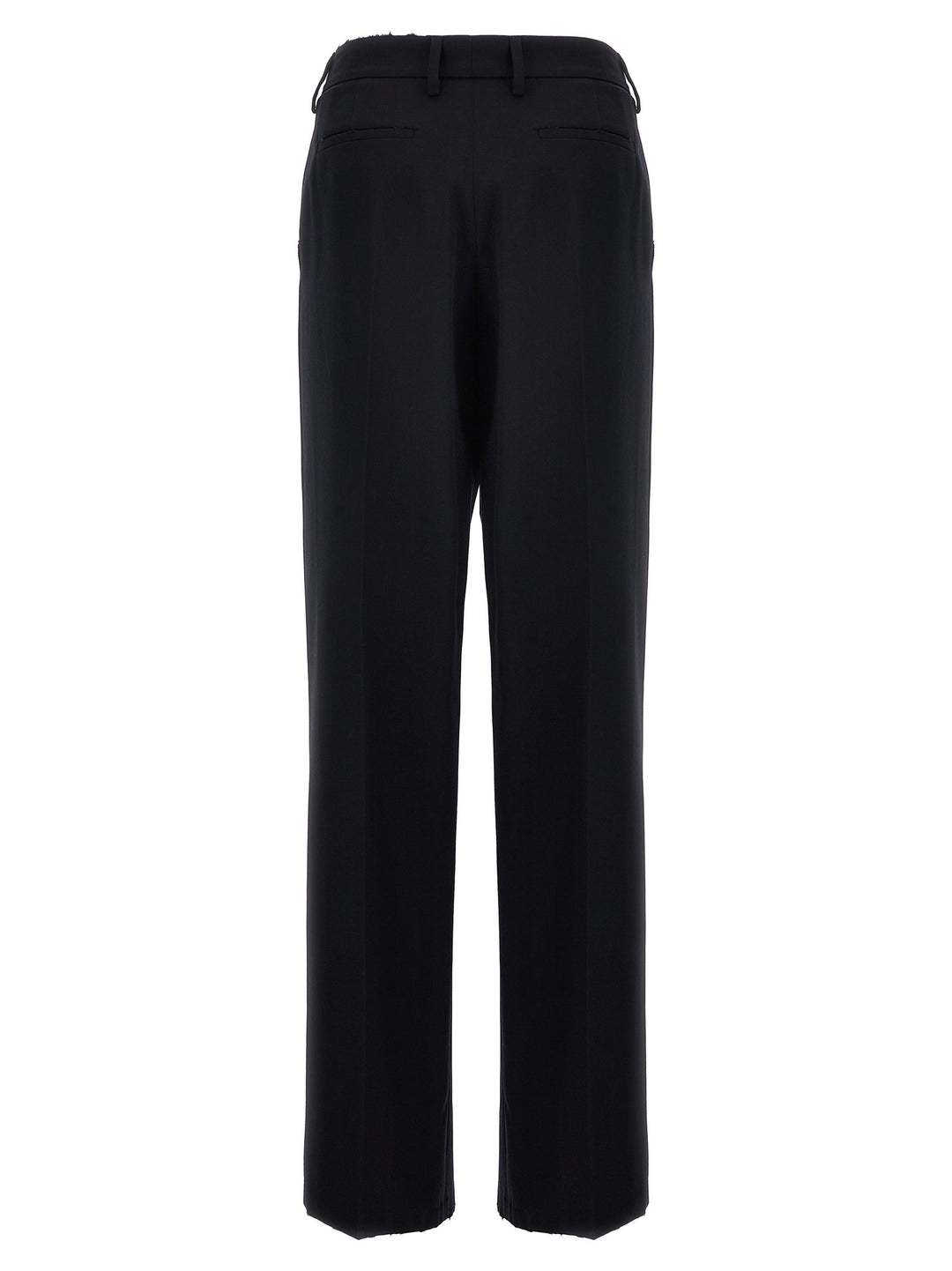 Prada Gabardine Trousers Pantaloni - Blu | ef10727de5a789399ece816b4a0fda0633ae1bf8