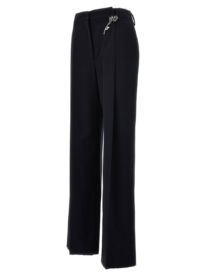 Prada Gabardine Trousers Pantaloni - Blu | 3a952df5dc54a57934053d6b9174b326f7ab4b21