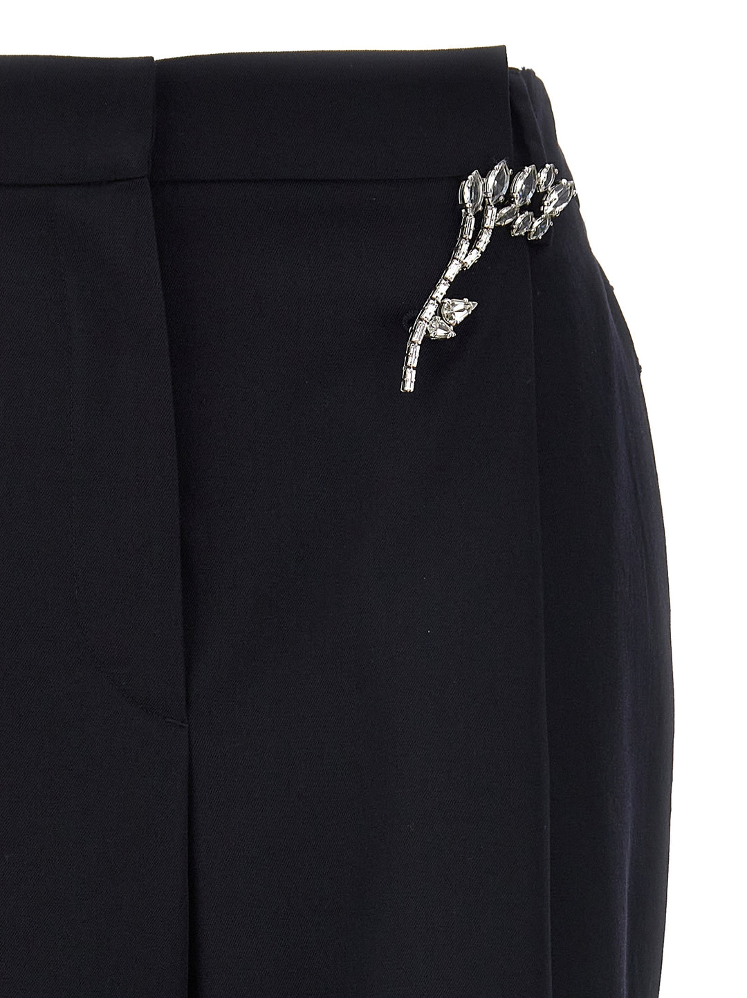 Prada Gabardine Trousers Pantaloni - Blu | 7b0e4713854f595e457aa4b28b2eebd952468e6a