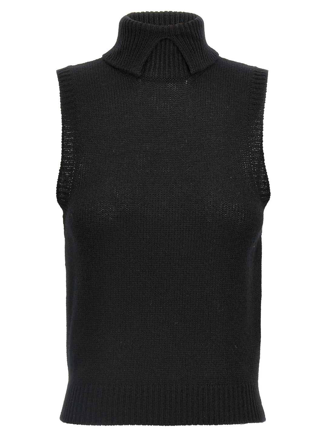 Prada Cashmere Vest Gilet - Nero | f3898b7a00c3f04d2d27d4677d4183a6145ac76a