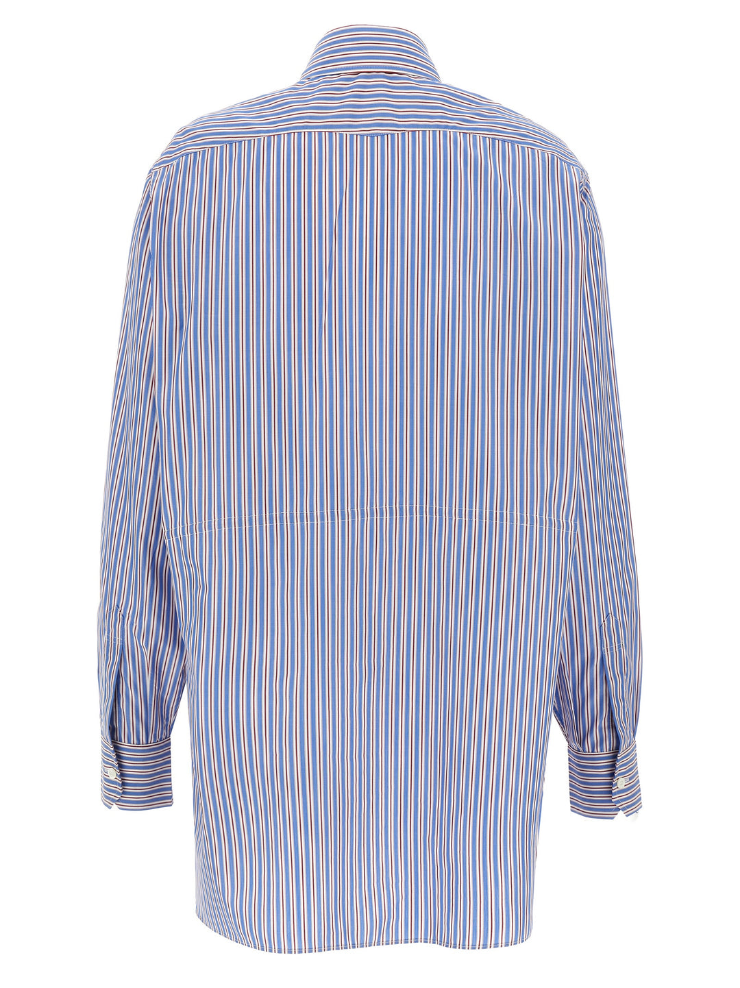 Prada Striped Shirt Camicie - Multicolor | cd63310e8deca3dee81e204a1aa07c145c59a0c8