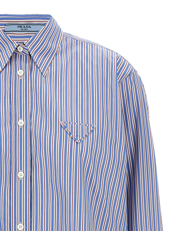 Prada Striped Shirt Camicie - Multicolor | 2fd6a78677327e0efbbd85608ac4e9fd8d841b6f