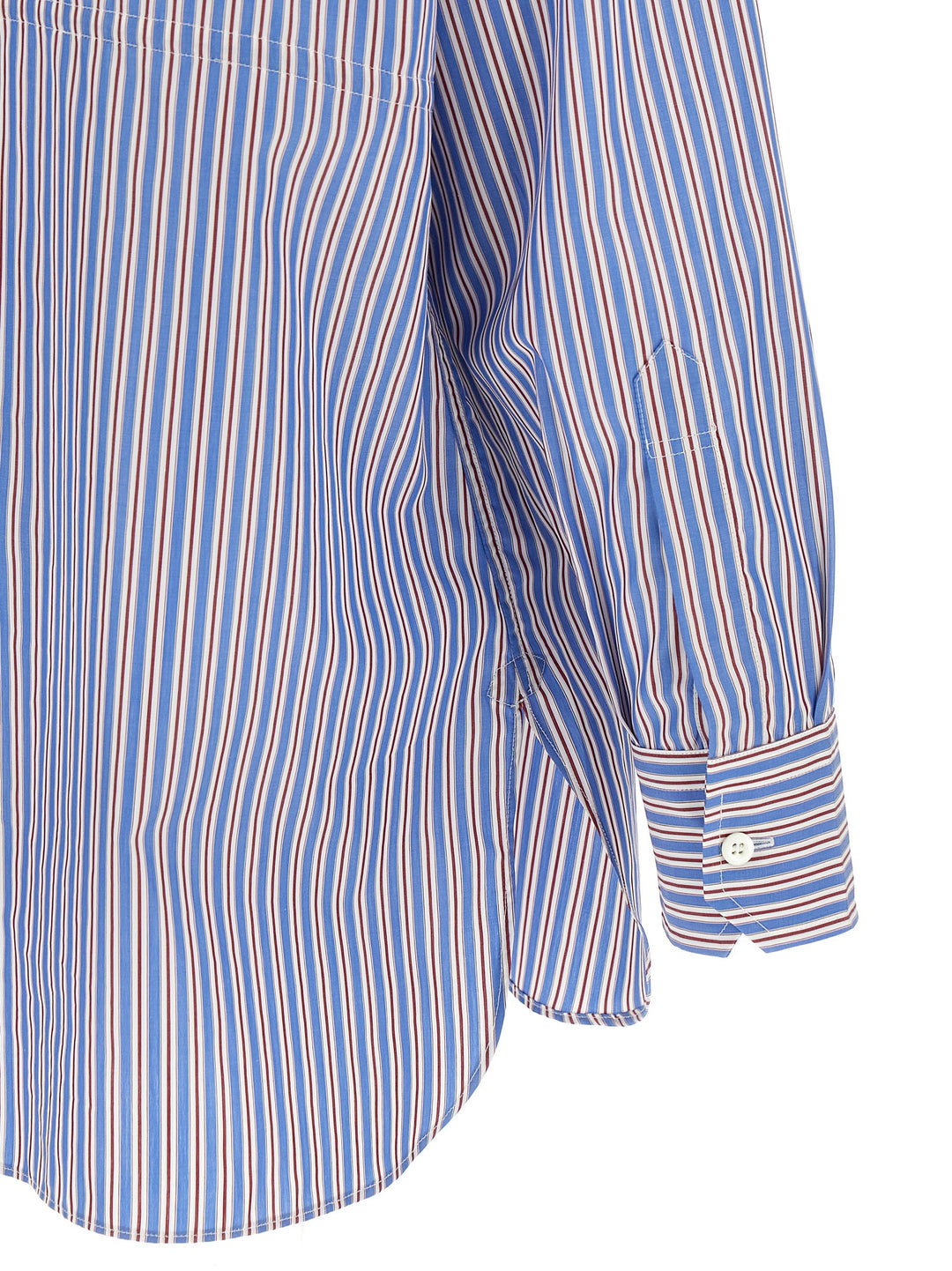 Prada Striped Shirt Camicie - Multicolor | cfd40aa15340de295f0af85f42c798932530e95c
