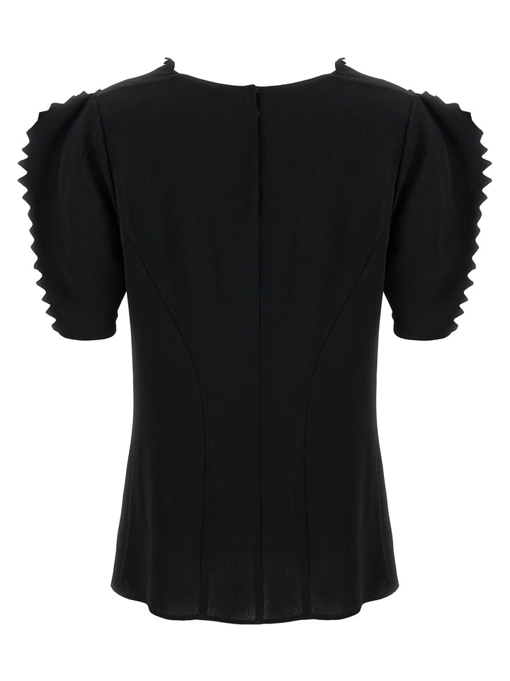 Prada Cady Crêpe Top Top - Nero | 27a2dcdd59f39cb8b12c84c328b7d7543c6bd473