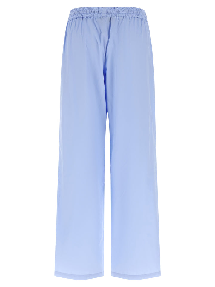 Federica Bonifaci Poplin Pantaloni - Celeste | 2cbaefcfed4d7f0751ba691f7fb7ddfeaeb9dd7a