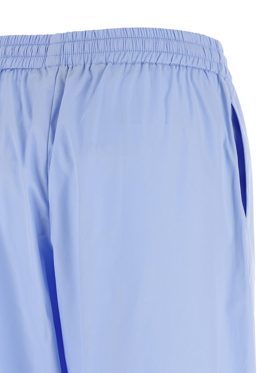 Federica Bonifaci Poplin Pantaloni - Celeste | 2b8271fbda86e5f0abd883069b3eb9c9725e4685