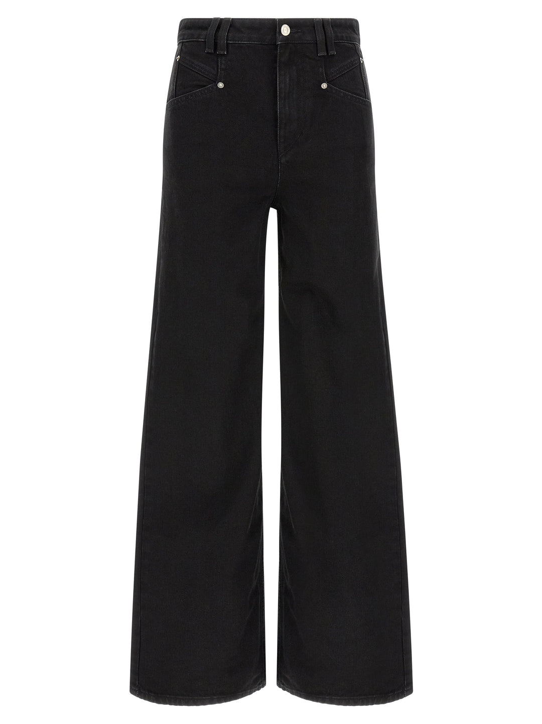 Marant Etoile Lemony-Gz Pantaloni - Nero | dec089dbbd1383f1b5c2b33970441810b863d01f