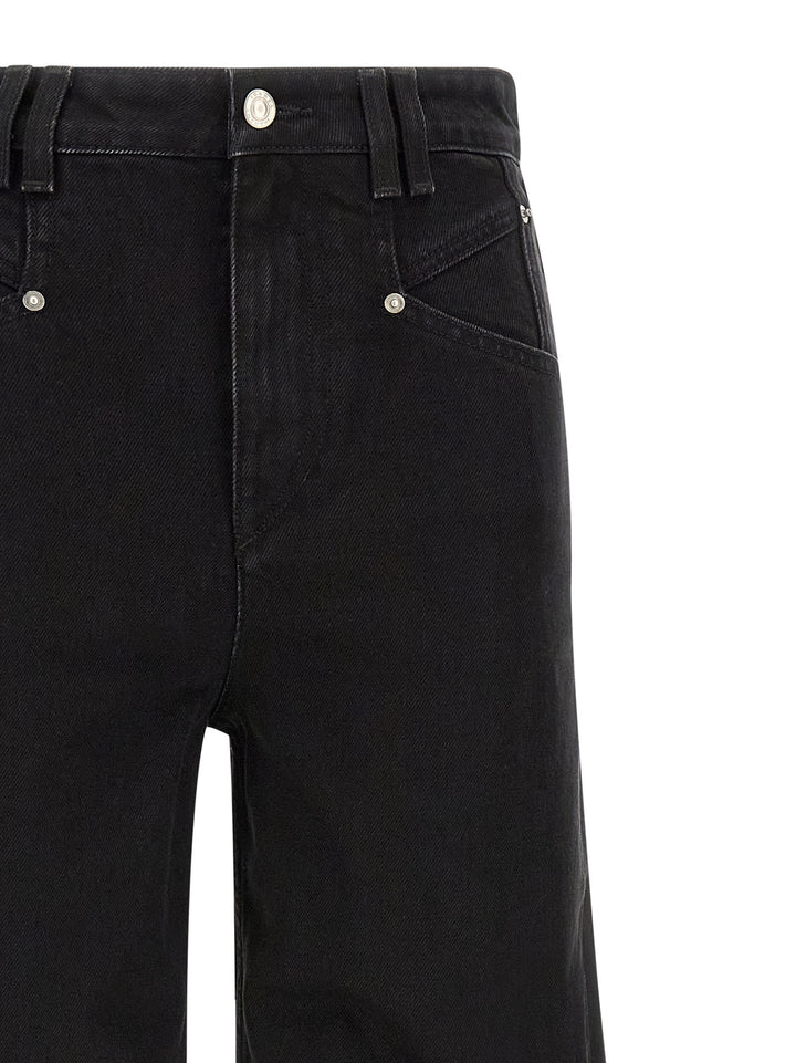 Marant Etoile Lemony-Gz Pantaloni - Nero | c856163c4d1688cf3ce30880eee5512f5c00b0fc