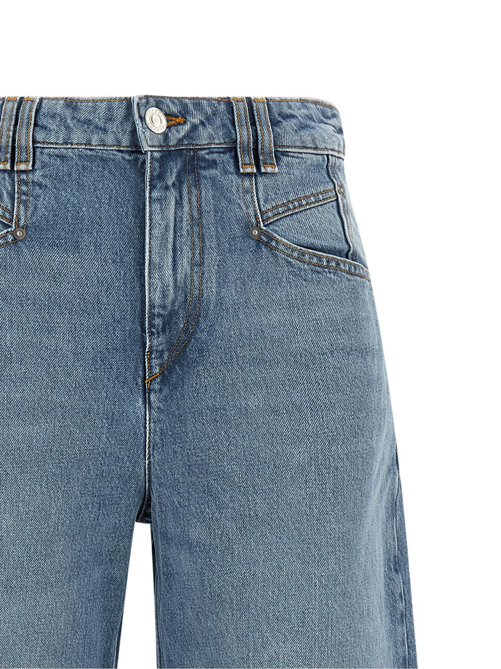 Marant Etoile Lemony Jeans - Celeste | ddd99269b58fa9ad966890c9d0202883d20d32b8