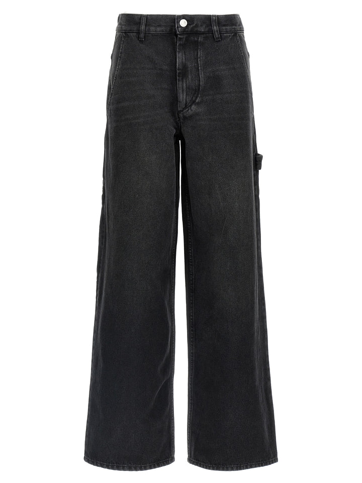 Marant Etoile Solene Jeans - Nero | a32f1b4eced11016acf5992ad81d919f073896b9