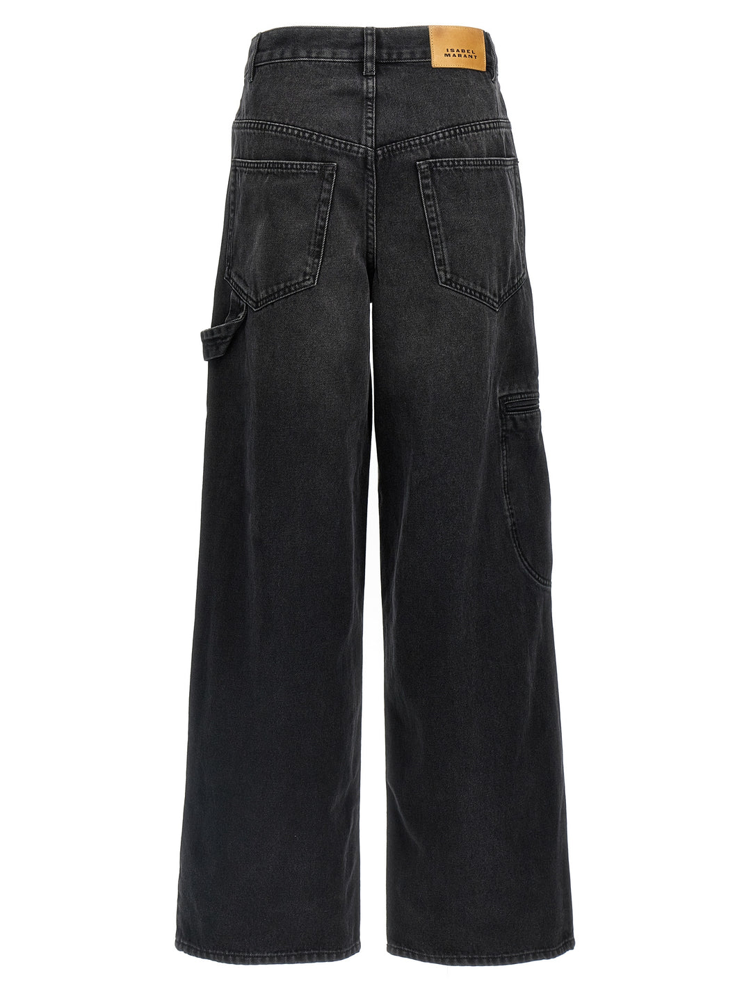 Marant Etoile Solene Jeans - Nero | 1b63766a37835f503874e8956e087813e69ed9ad