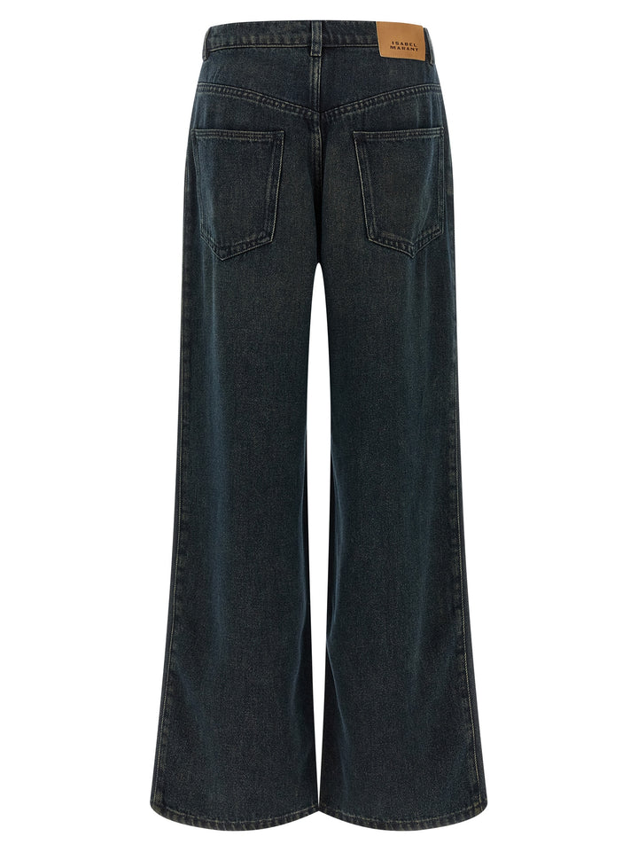 Isabel Marant Rodayna Jeans - Nero | 06526cb837886824eafac5e6f20e292a6b21ae1d
