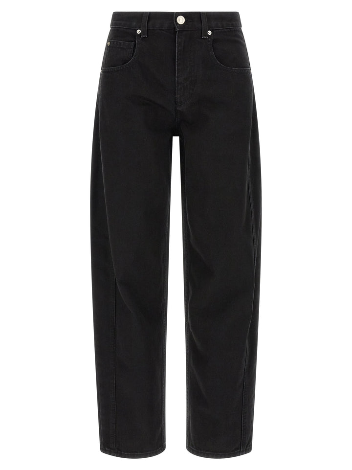 Marant Etoile Oriane Pantaloni - Nero | bf4954fc287ddc0fa28fb20dfd3155f1138959bb