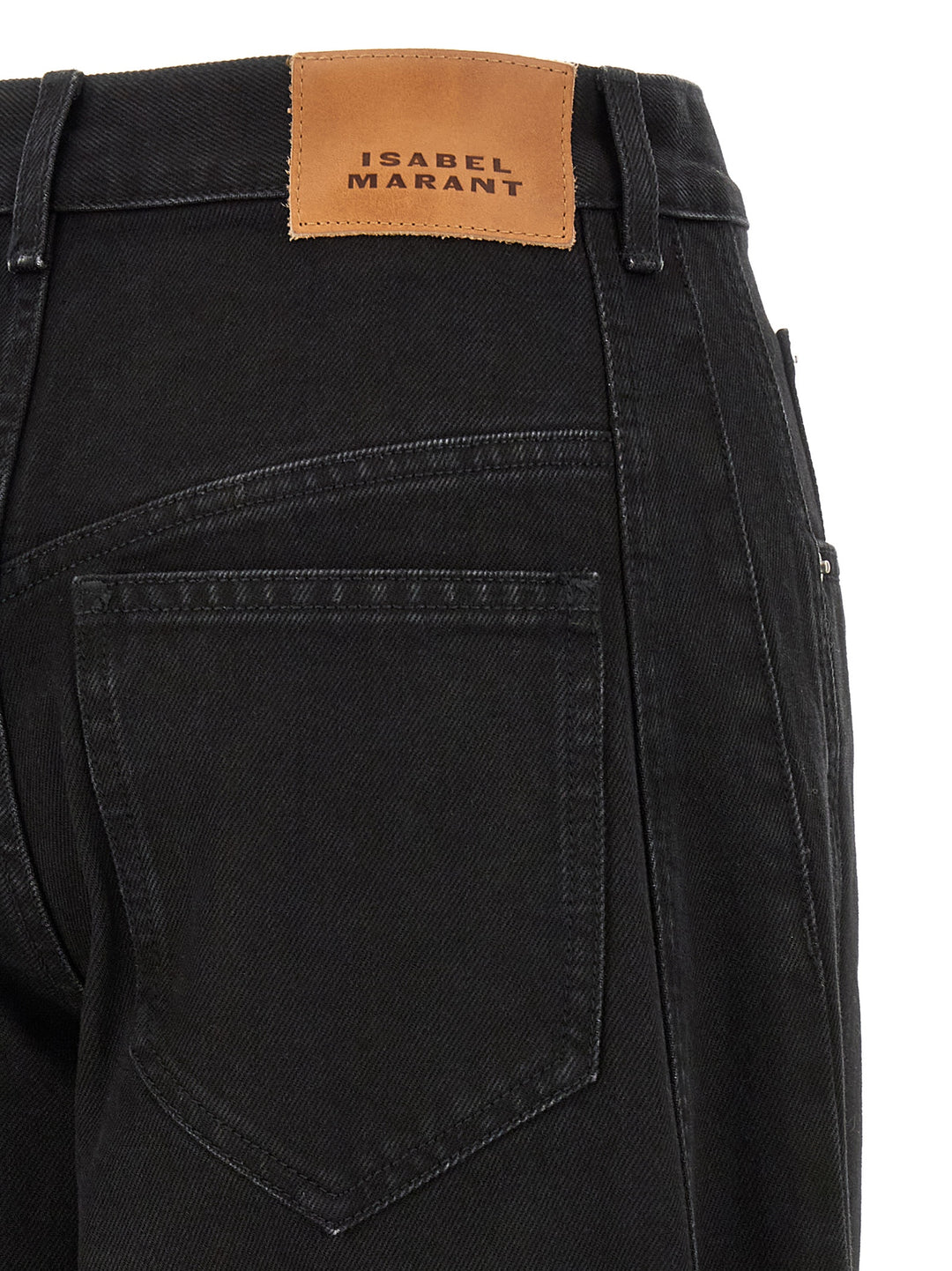 Marant Etoile Oriane Pantaloni - Nero | f25cd20e35a661c1072962a26c4ccbf7ba406ef4