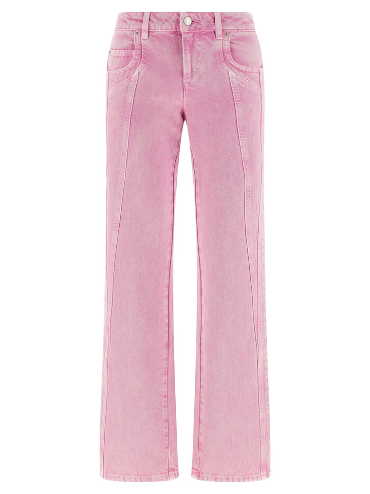 Marant Etoile Jaylis Jeans - Rosa | c2caf1583b73f32b2b4a6d1d1ee048c8a3fee65e