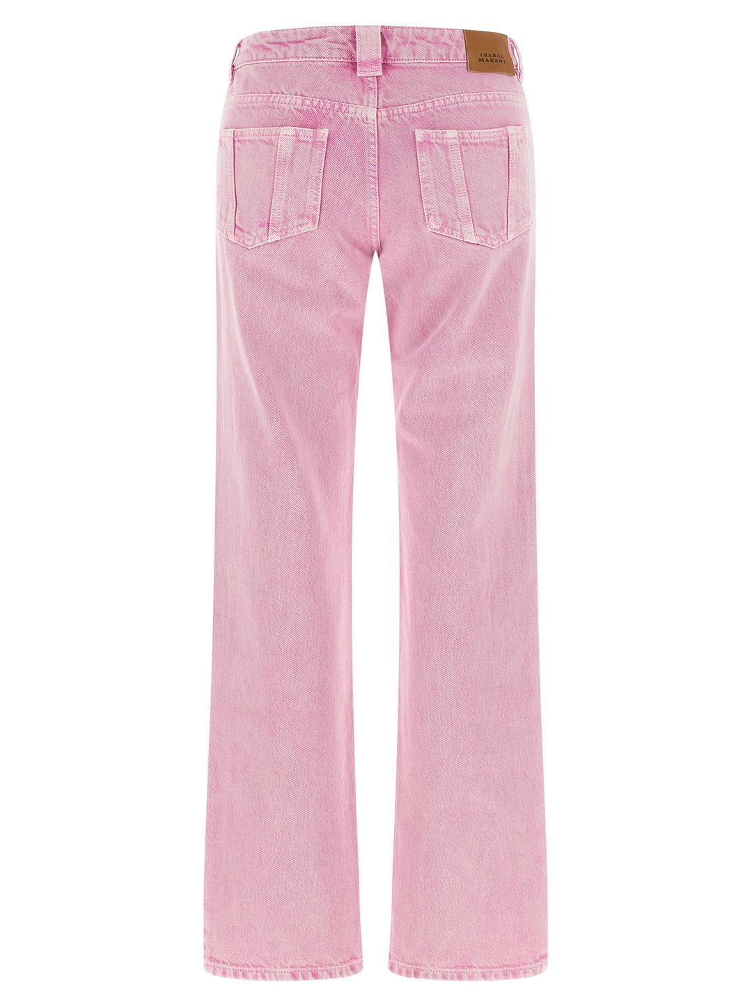 Marant Etoile Jaylis Jeans - Rosa | 89d0baf405b24dfbc86f9e4c0c2632a6ad4cd9a3
