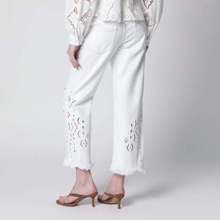 Isabel Marant Pantaloni - Bianco | ebc73a2e903281536836a7891dc99dad94ac2d09