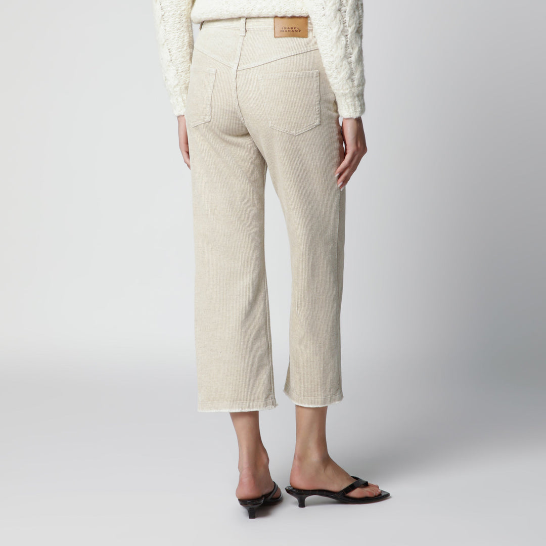 Isabel Marant ÉToile Pantaloni - Bianco | 502ab68e4e4da7ae8b6120bd1e2de2488dd65556