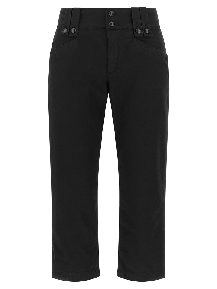 Isabel Marant Berna Pantaloni - Nero | f6ef0d0b80c7d211841f0302dbe3abb00830780a