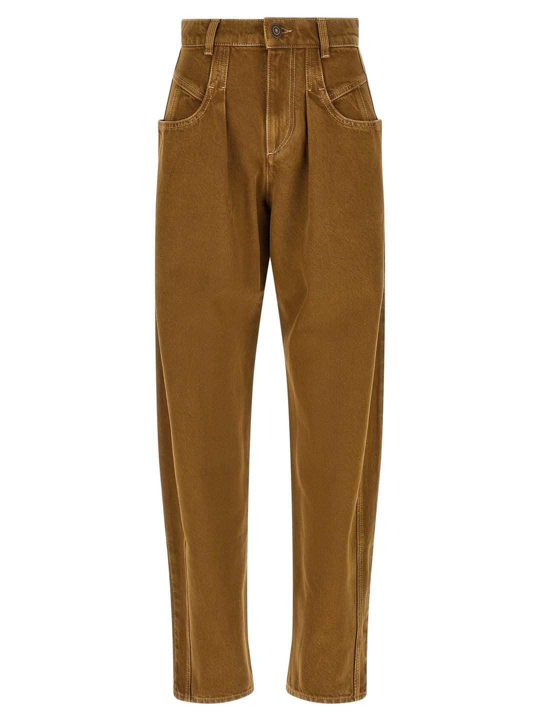 Isabel Marant Lisha Jeans - Marrone | e3ffb562783a61be379e4fa80d28cea53cba9d86