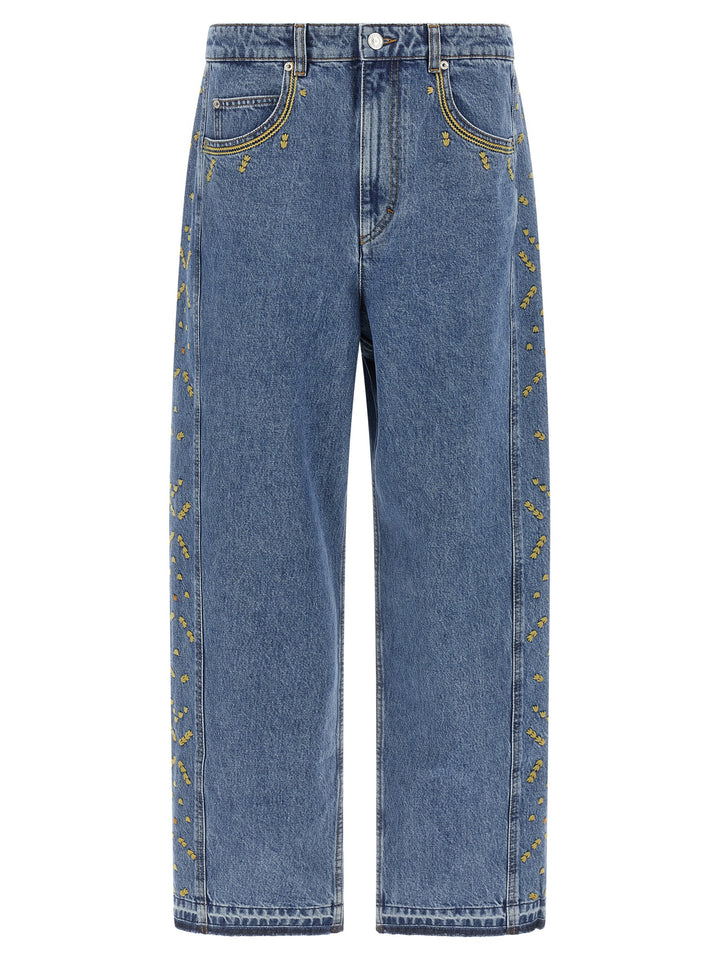 Marant Jorian Jeans - Celeste | b6d7c67e6629257bb8e8fbc0825e99fc9fe0db08