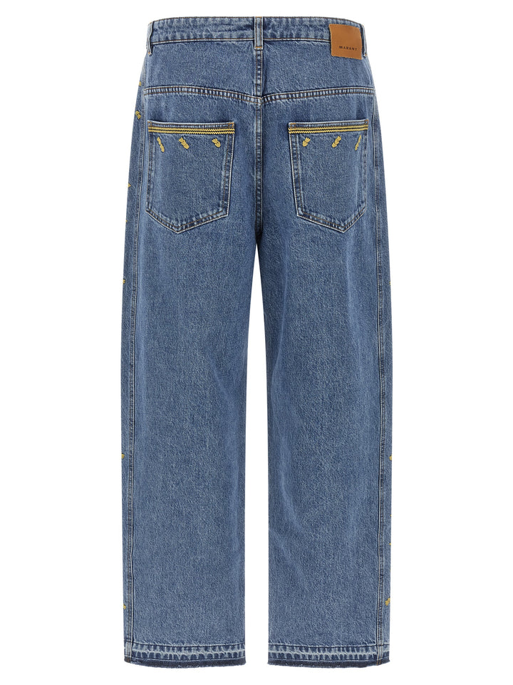 Marant Jorian Jeans - Celeste | bc6b4535835c42cbf13f743fbae648e1ccf2645c