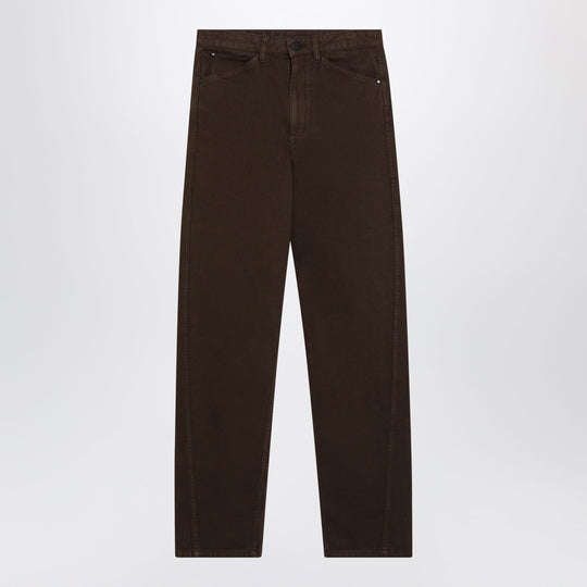 Brown Twill Trousers