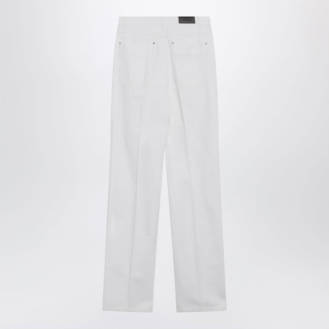 Lemaire Pantaloni - Bianco | f8628a1a1c02ca9229e08dfa2d44a6351dbee2f9