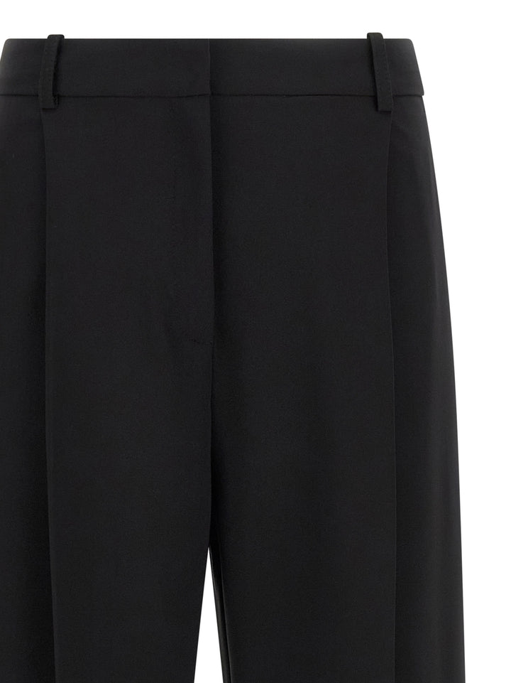 Elisabetta Franchi Fluid Cady Pantaloni - Nero | 9c1a21e60b9fee3968d74487f67423a42fd8e350