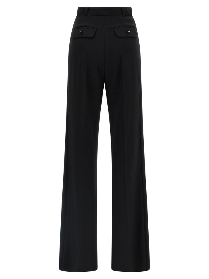 Elisabetta Franchi Tuxedo-Effect Trousers Pantaloni - Nero | 7cd87658cb7c3f49cf7d90cb4ab88826c4495889