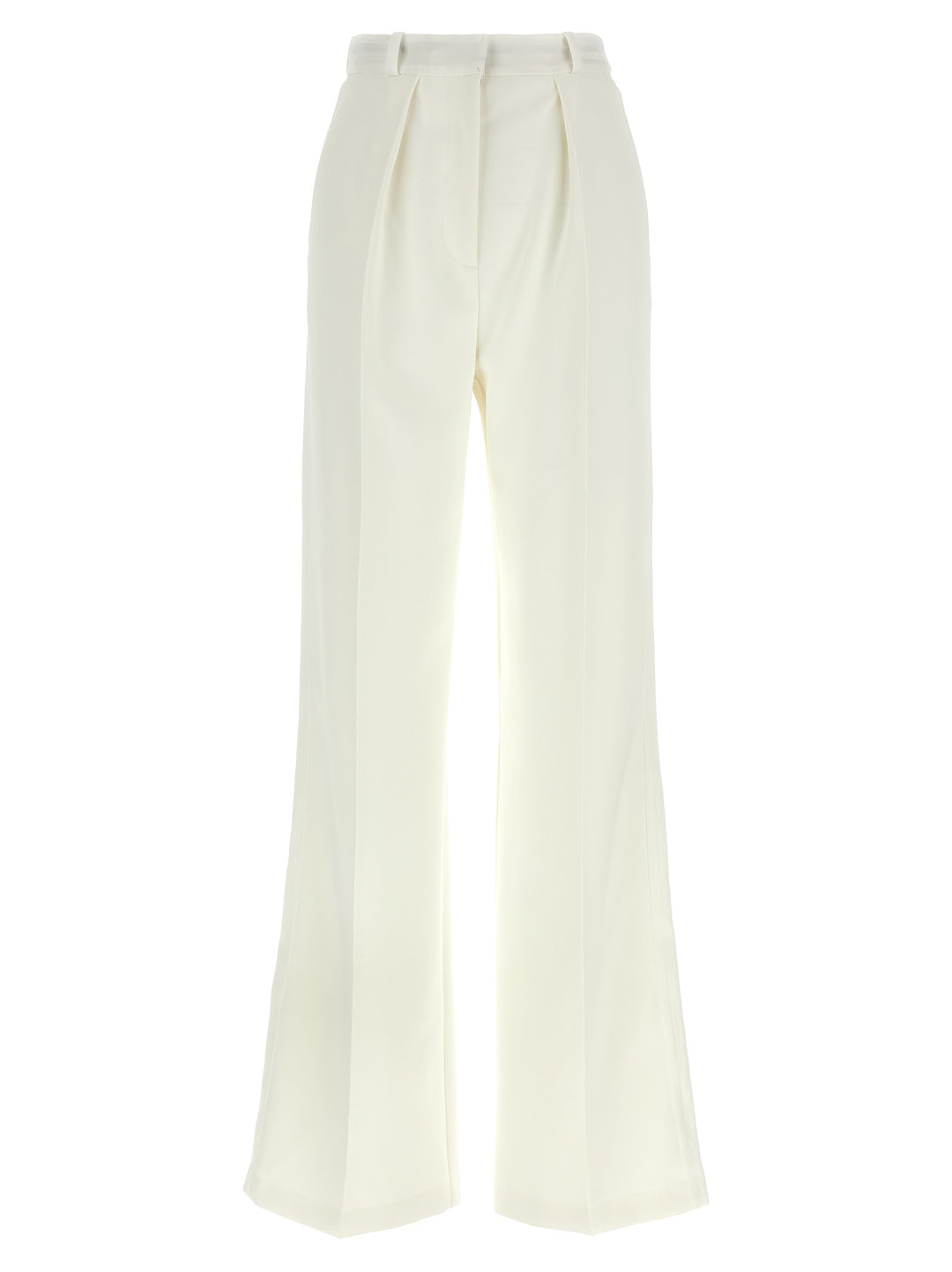 Elisabetta Franchi Tuxedo-Effect Trousers Pantaloni - Bianco | 0a7c3377c38b602ede20920f9a9d3868b675f4b0