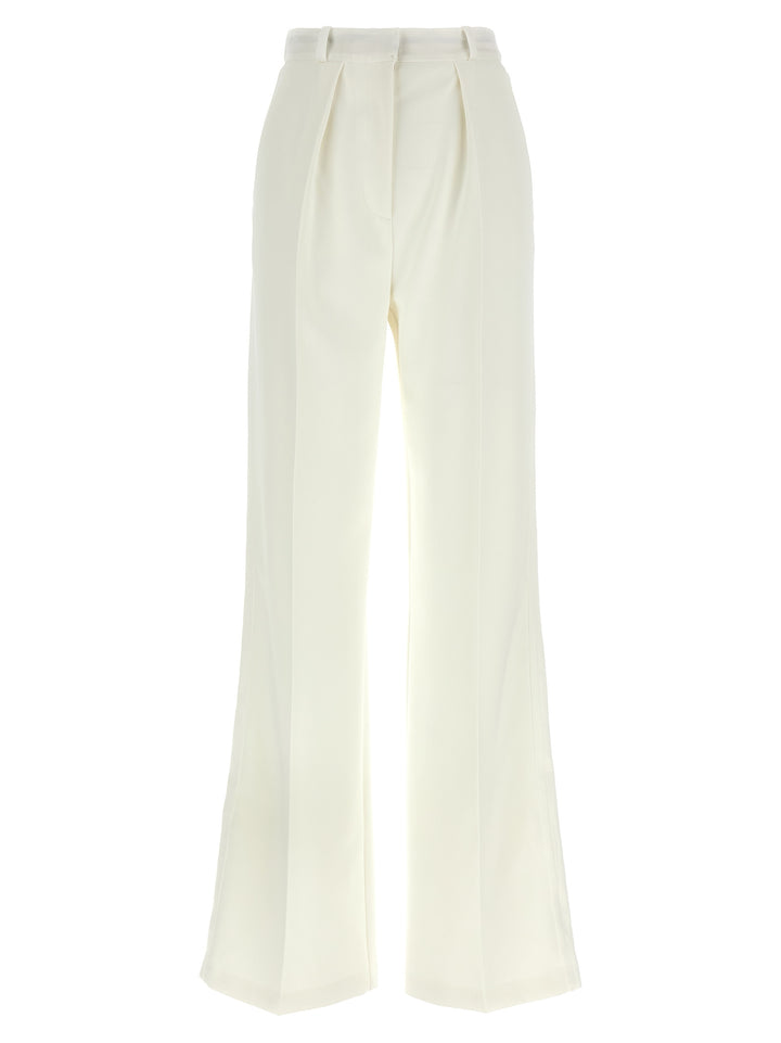 Elisabetta Franchi Tuxedo-Effect Trousers Pantaloni - Bianco | 0a7c3377c38b602ede20920f9a9d3868b675f4b0