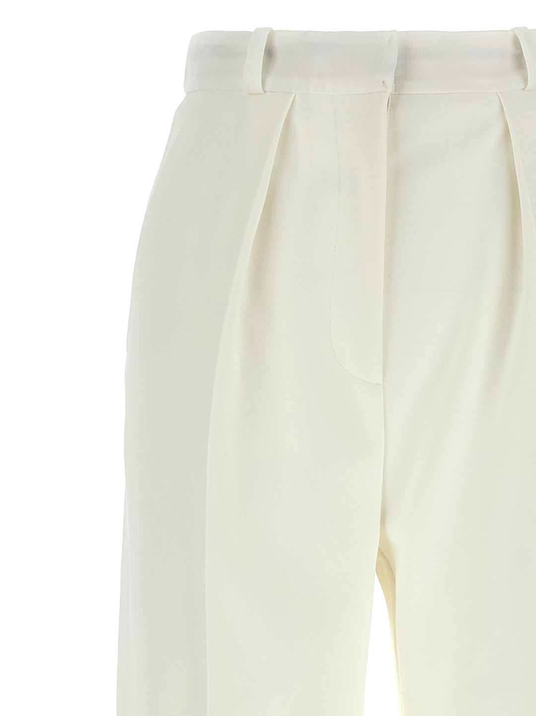 Elisabetta Franchi Tuxedo-Effect Trousers Pantaloni - Bianco | 6f4035ccde5bf616cab384323c9758b4caf05554