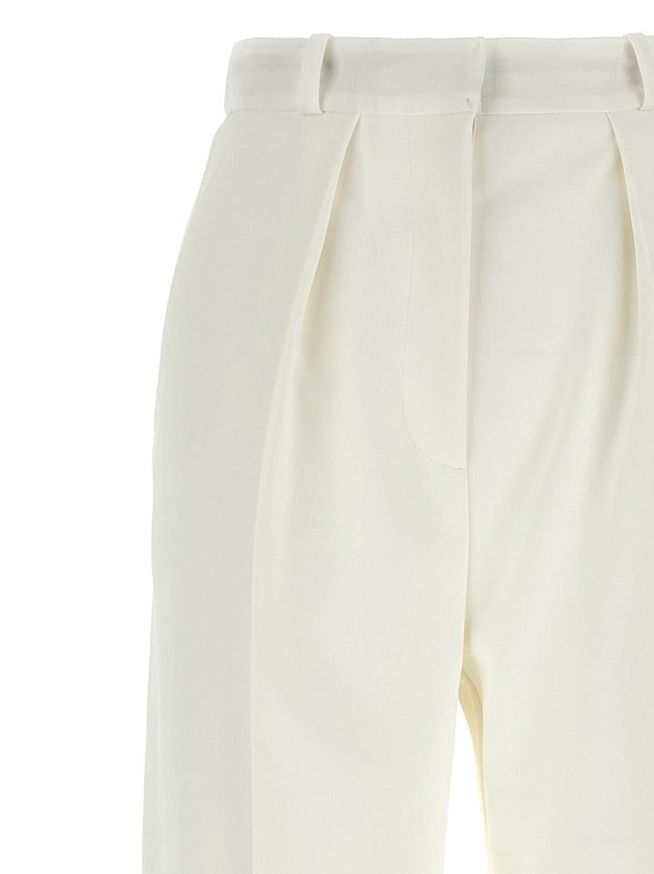 Elisabetta Franchi Tuxedo-Effect Trousers Pantaloni - Bianco | 6f4035ccde5bf616cab384323c9758b4caf05554