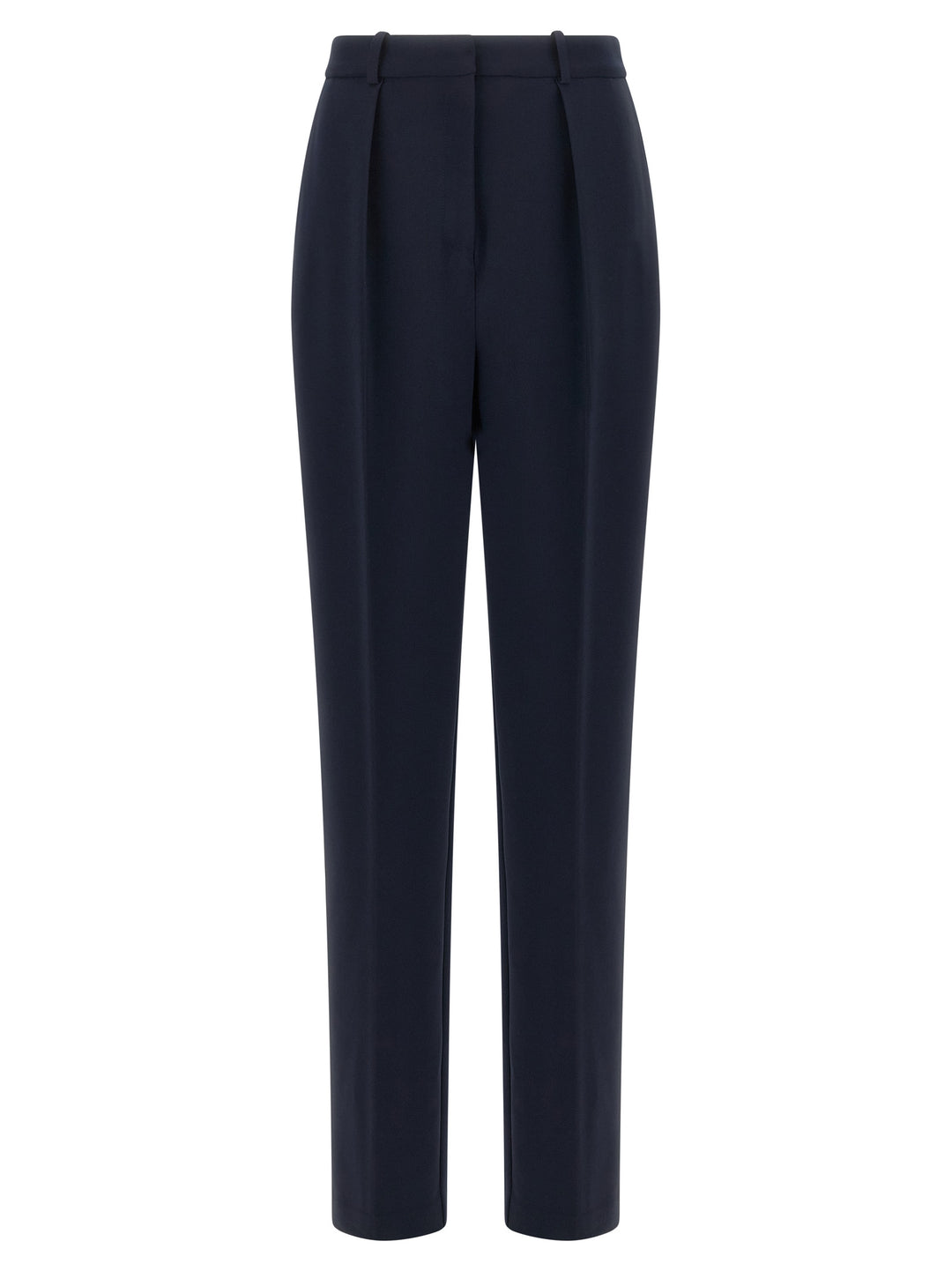 Elisabetta Franchi Crepe De Chine Pantaloni - Blu | 5dc3a03d62aabdd80c41987f98672cc124d3a4c1