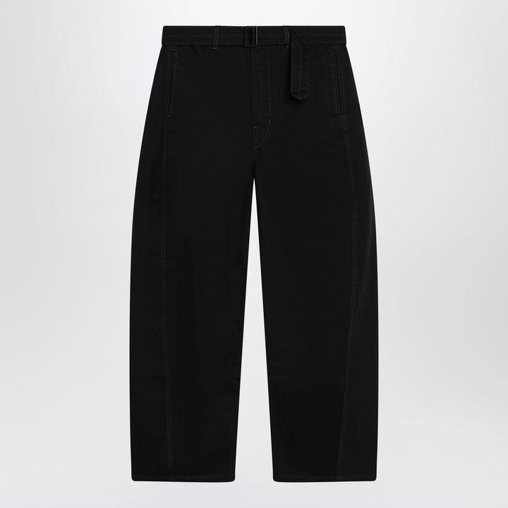 Lemaire Pantaloni - Nero | d86473a4f54fc419667193ff356fbe10a75d138f