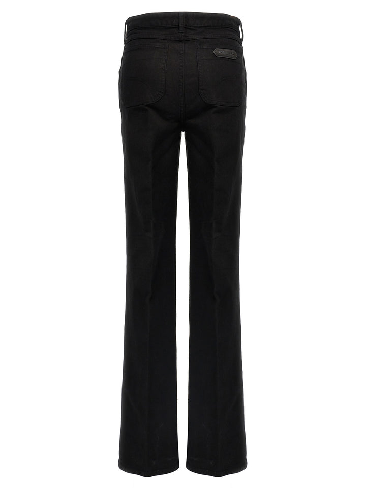 Tom Ford Flared Jeans - Nero | 22e092dd3aeeb4f1f5baf8d4dd73677ecd3e2026