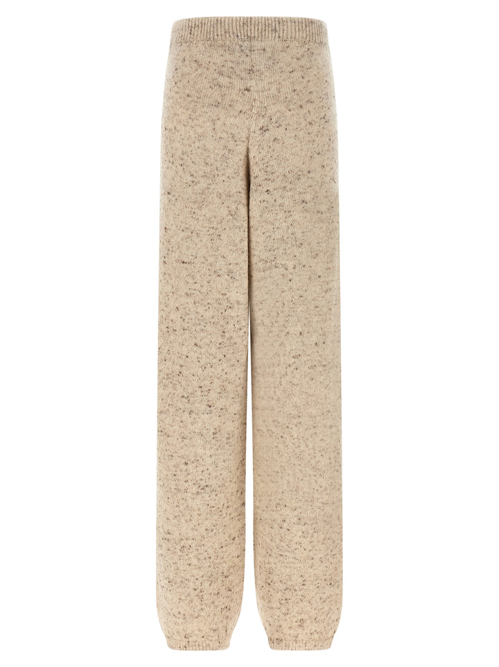 Fabiana Filippi Buttoned Yarn Pantaloni - Beige | 32bde3db313431aa7f2d25027618c4bcffb20399