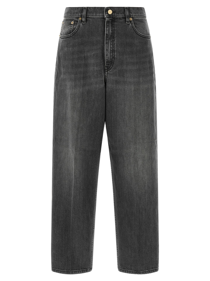 Fabiana Filippi Filo Diamante Jeans - Grigio | a1eec2069374b83858c482ba7b9685245ac41c1e