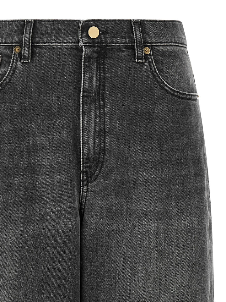 Fabiana Filippi Filo Diamante Jeans - Grigio | 8d9fe47c9a783a60a96220b2b503ced9903564dd