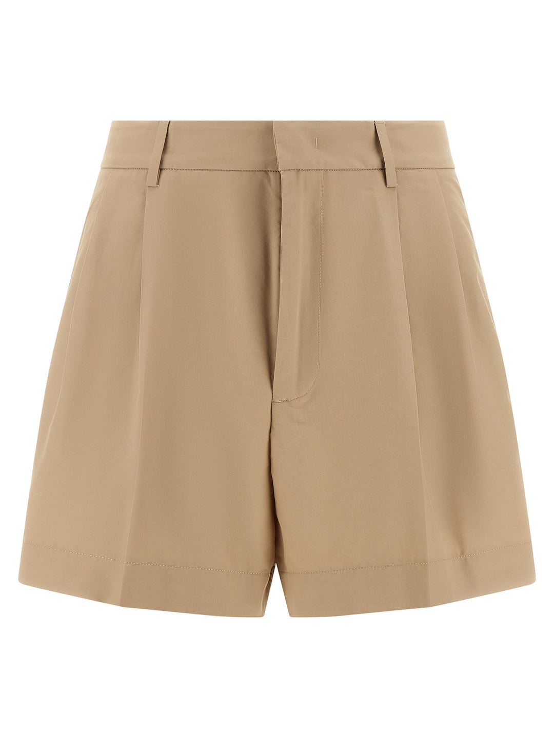 Fabiana Filippi Bermuda Shorts With Pleats Bermuda e Short - Marrone | 354239832a76e92f393e1a2b4c4ec9fc75496c75