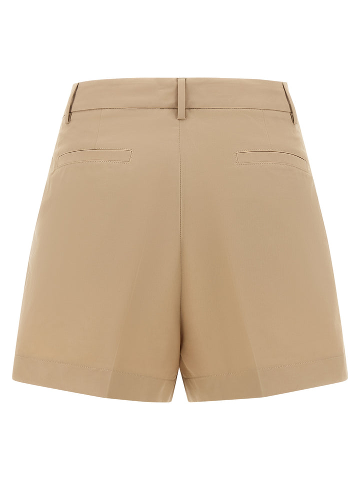 Fabiana Filippi Bermuda Shorts With Pleats Bermuda e Short - Marrone | f438149012c3de6535b63f2ef13fccd8cb3b2dbd