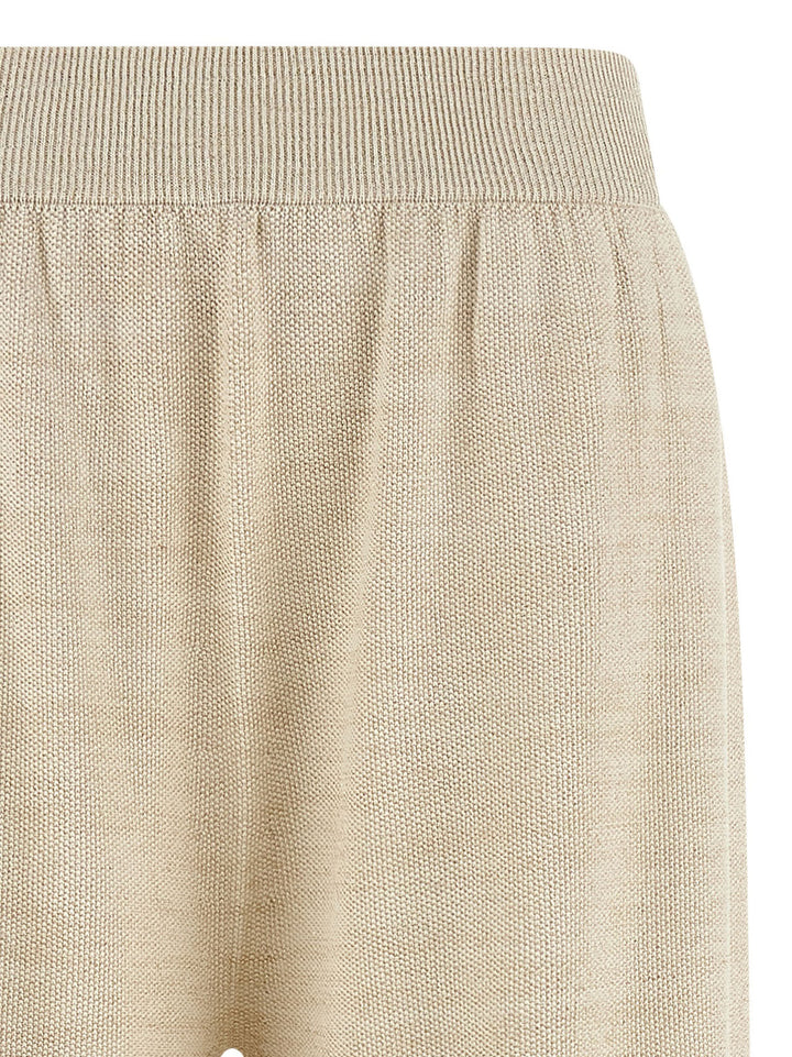 Fabiana Filippi Lamé Thread Trousers Pantaloni - Oro | 07eae8d783a0a783d87fbcb9d0366b5a49066950