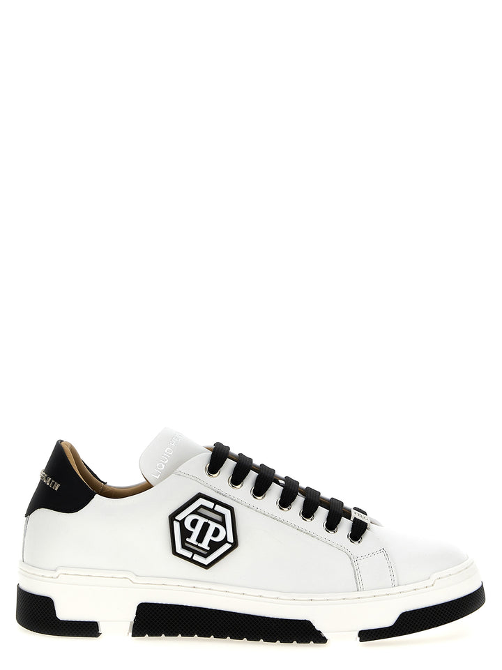 Philipp Plein Hexagon Sneakers - Bianco/Nero | a5c8bf206745b6d31bfde5c6d5da8526d0399793