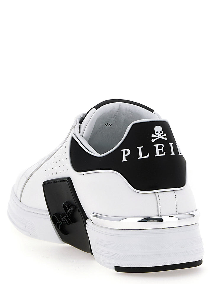 Philipp Plein Hexagon Sneakers - Bianco/Nero | b7392b3f07ab70cc51408372857877fb99132d9f
