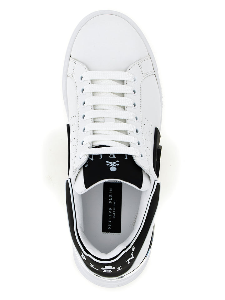 Philipp Plein Hexagon Sneakers - Bianco/Nero | 716ec08168cc7db28cbc1da3607e059e645a298b