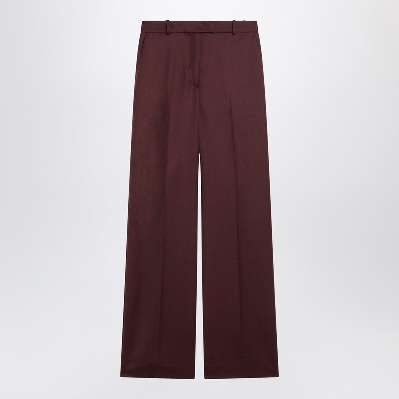 The Frankie Shop Pantaloni - Burgundy | 3af97af3d34a8ffffab50e25e63d3301d6c264a1