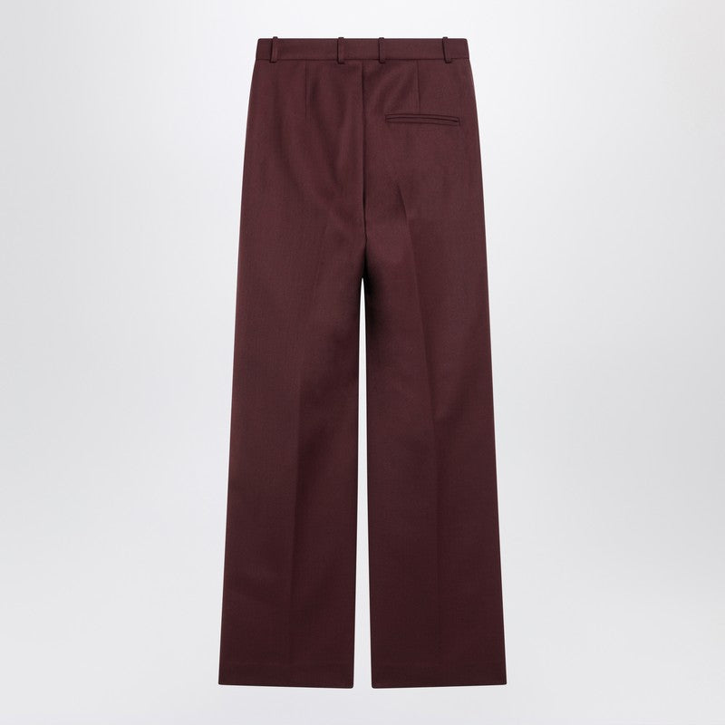 The Frankie Shop Pantaloni - Burgundy | 917297e9168c73ae8a25c76116342a95778ff230