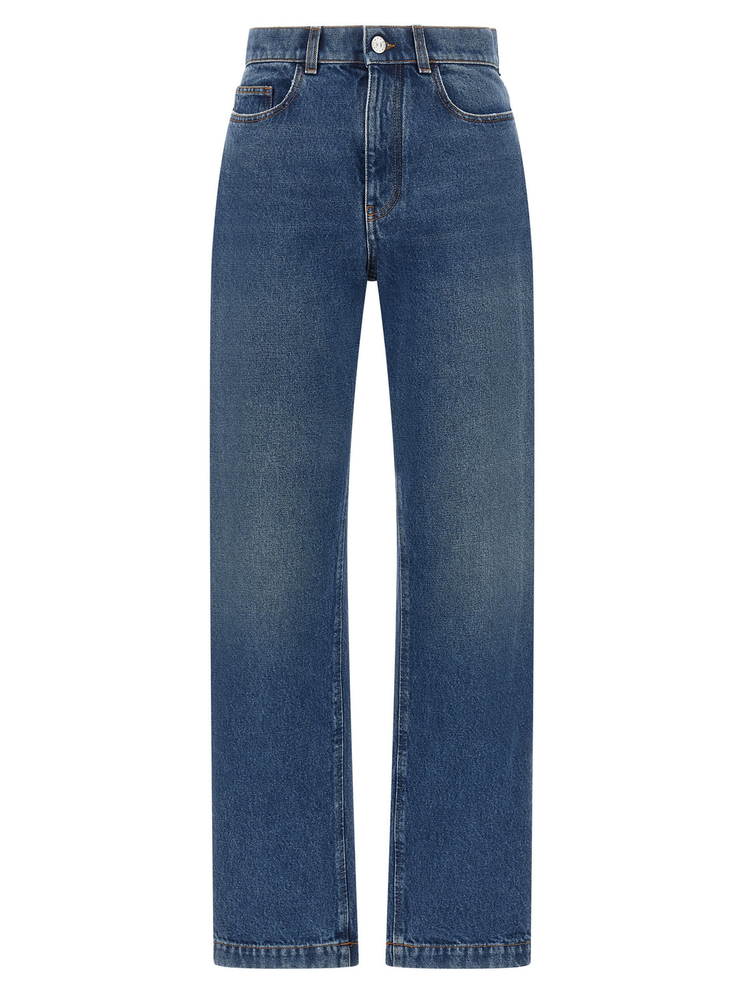 Marni Straight Leg Jeans - Blu | 3a63052e74758de2b945ac7f528d97ed8f7243f7